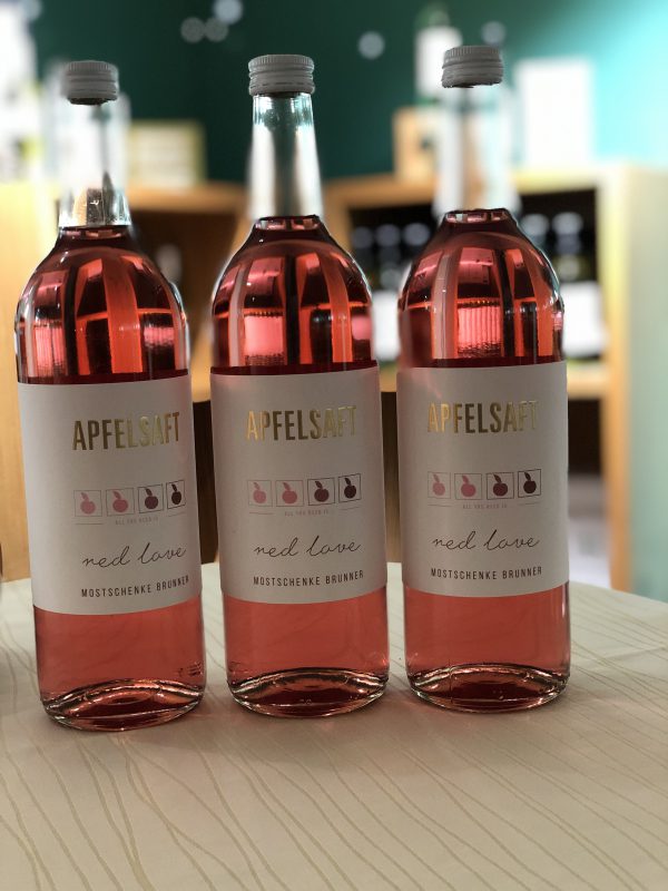"Red Love"  der Apfelsaft in der Farbe PINK!
